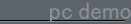 pc demo