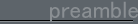 preamble